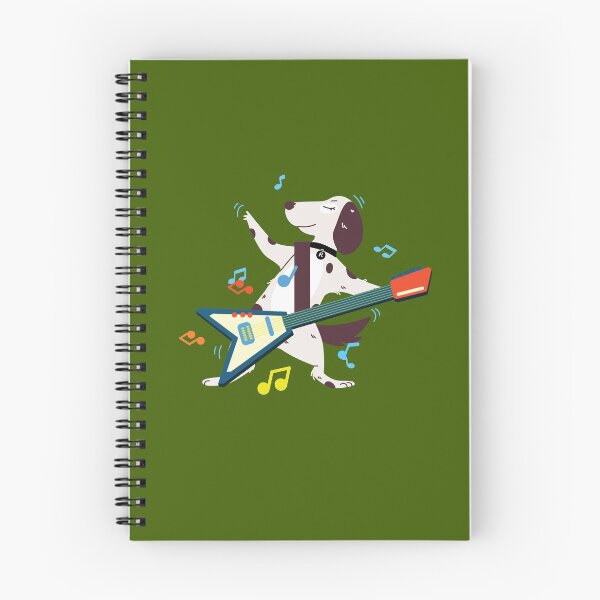 Item preview, Dog Playing Guitar designed and sold by SkyAfterDusk.