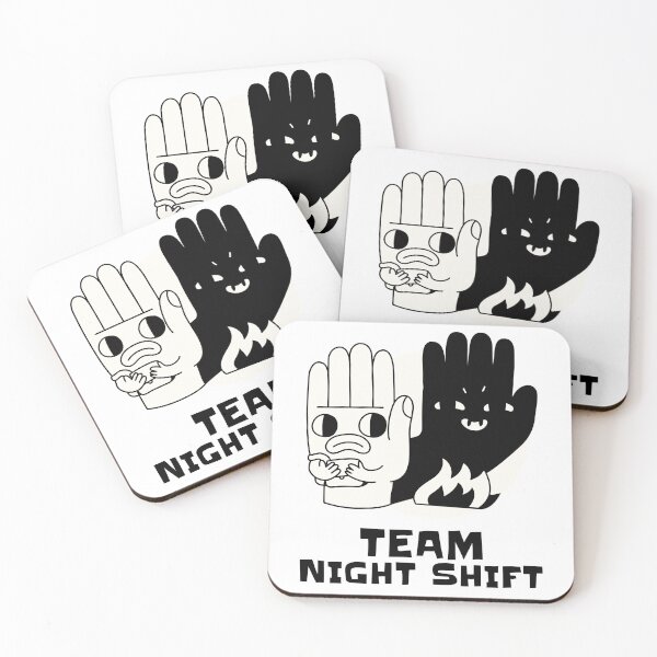 Item preview, Team Night Shift Scary Hands Shadow designed and sold by CharisCreatives.