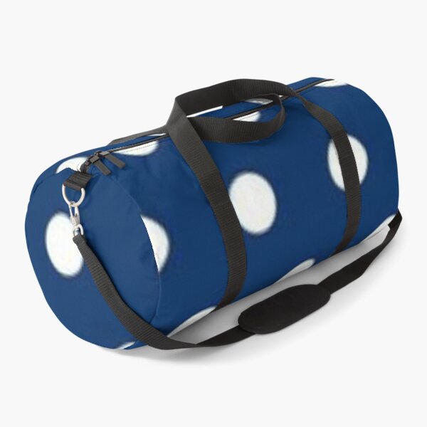 Item preview, Navy Blue Polka Dot Pattern designed and sold by TheCatmeow2000.