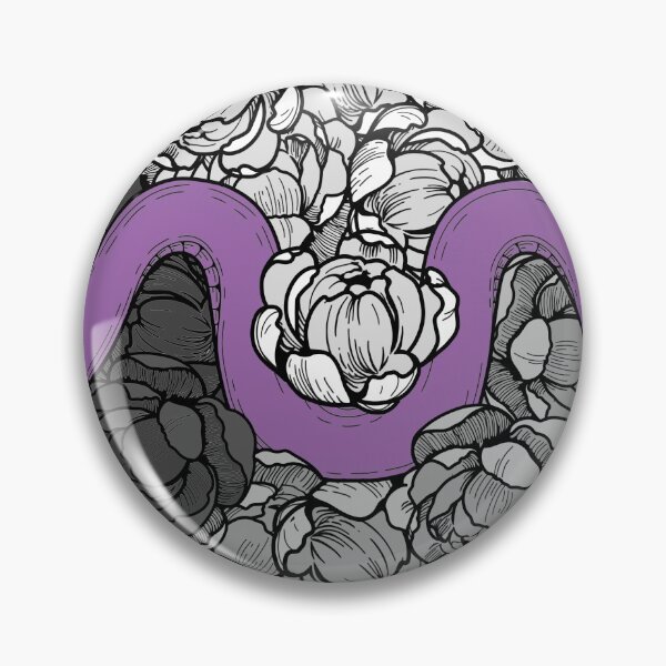 Item preview, Demisexual Pride Floral Snake Design designed and sold by izzychar.