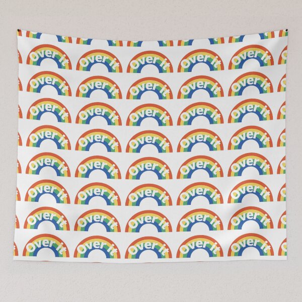 Item preview, Over it - funny rainbow pun designed and sold by MotherOfBears.