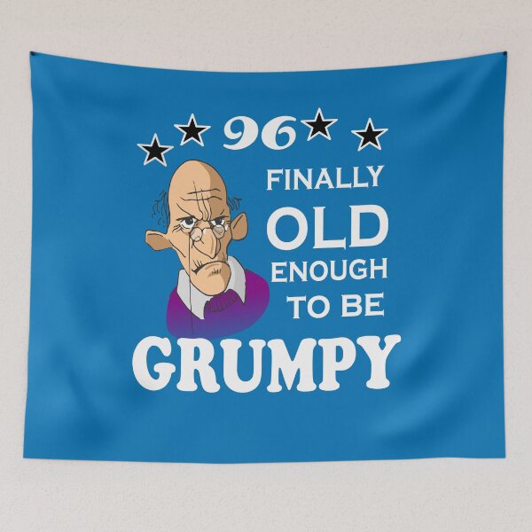 Item preview, 96 finally old enough to be grumpy designed and sold by SirReel.