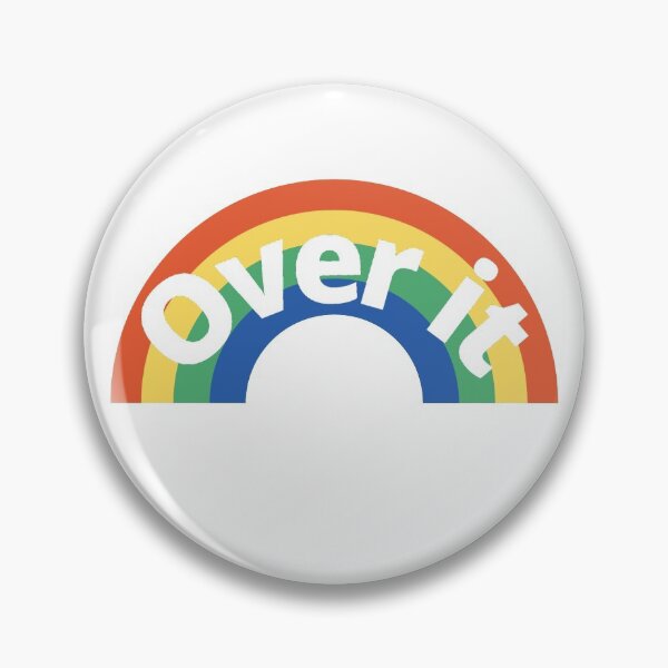 Item preview, Over it - funny rainbow pun designed and sold by MotherOfBears.