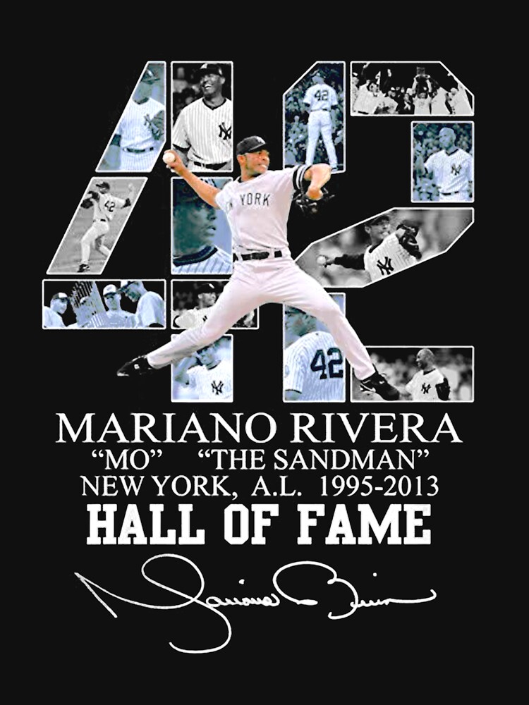 Mariano Rivera #42 Jersey Number T-Shirts - Clothfusion Tees, essential t- shirts