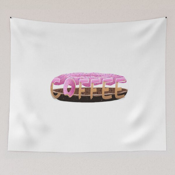 Item preview, Doughnut coffee logo designed and sold by DesignedBy-M.