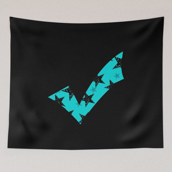 Item preview, Hook Blue Stars designed and sold by titanosdesign.