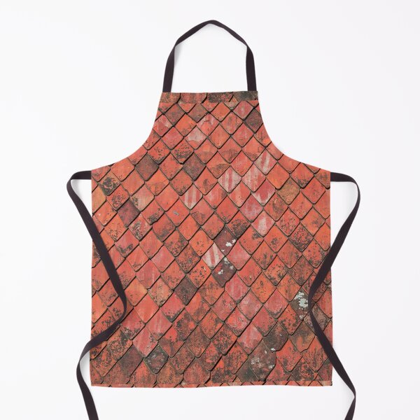 Item preview, Old red roof tiles pattern design designed and sold by GreissDesign.