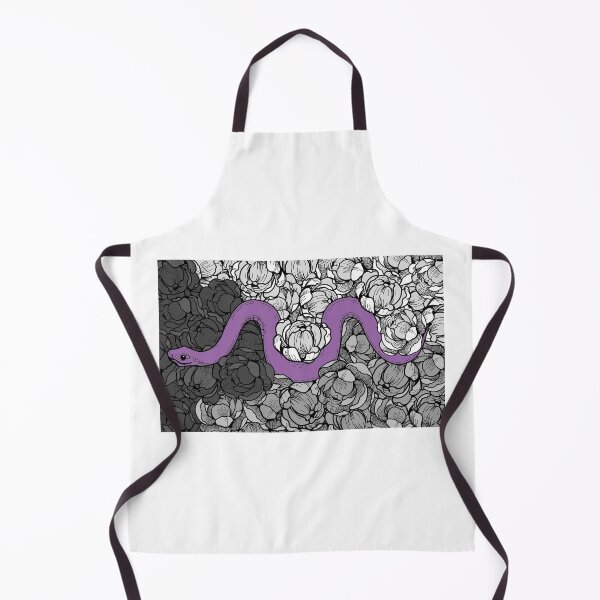 Item preview, Serpiente morada en peonías designed and sold by izzychar.