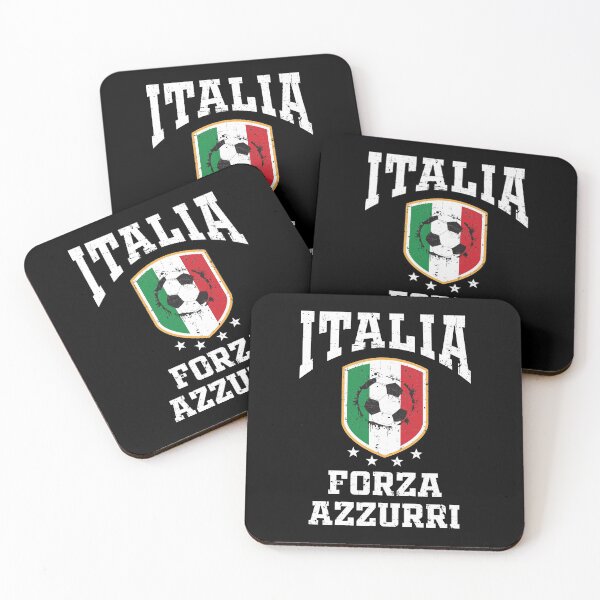 Item preview, Forza Azzurri football shirt Italy Italia team championship designed and sold by Angry-Beard.