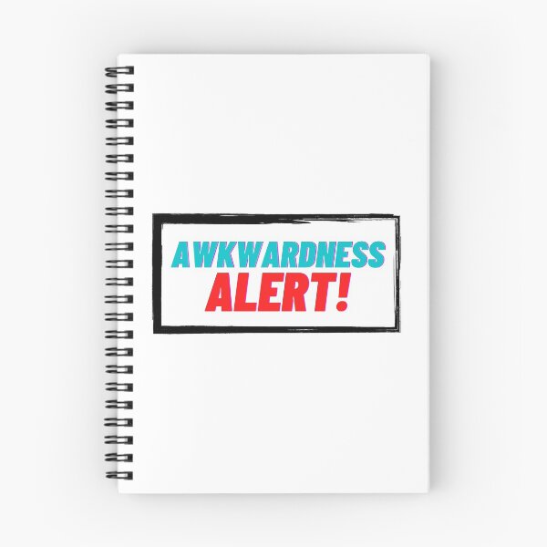 Item preview, Awkwardness Alert designed and sold by npsbubble.