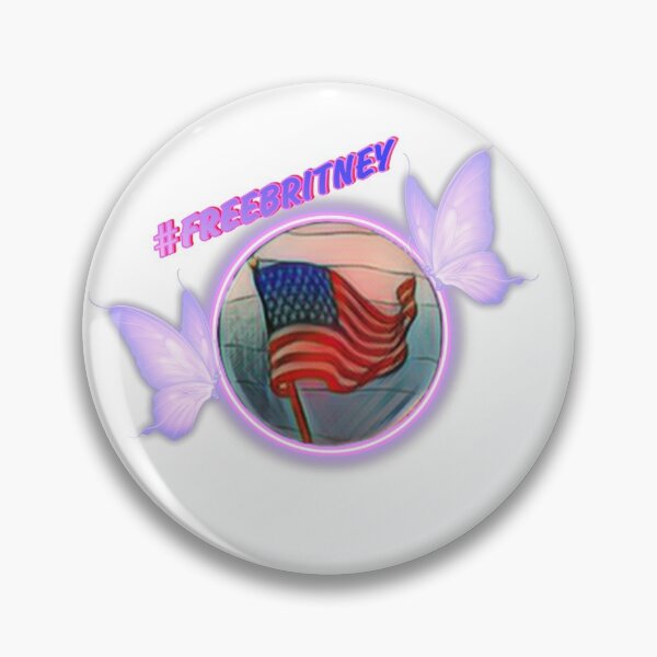 Item preview, Free Britney Flag sticker designed and sold by Nedskr.