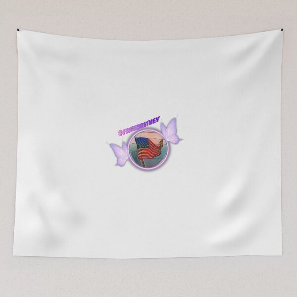 Item preview, Free Britney Flag sticker designed and sold by Nedskr.
