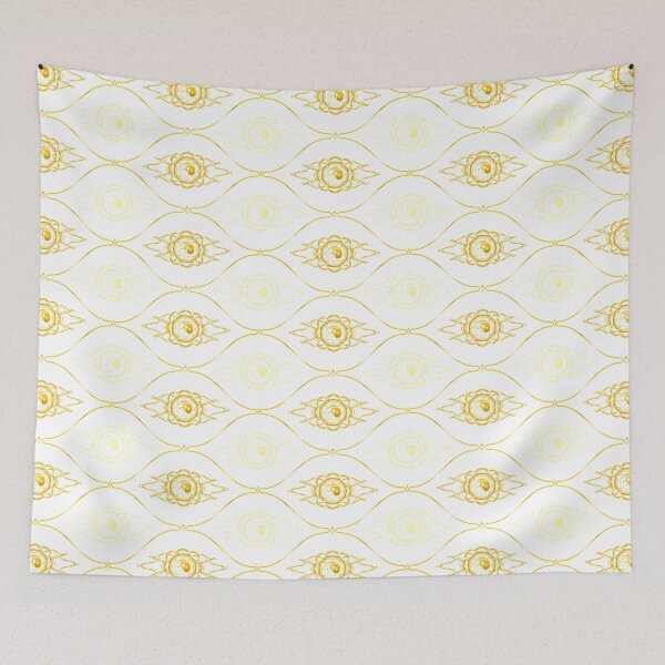 Item preview, Katy Perry Never Really Over Gold Batik Pattern White Background 1 designed and sold by cryaboutitnow.