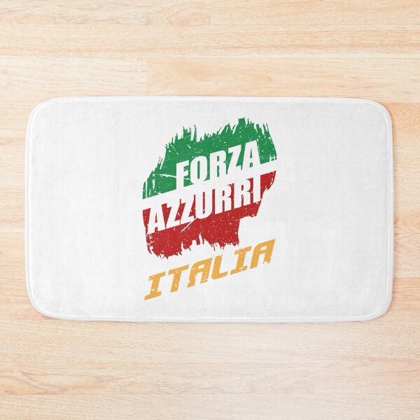 Item preview, Forza Azzurri football shirt Italy Italia team championship designed and sold by Angry-Beard.