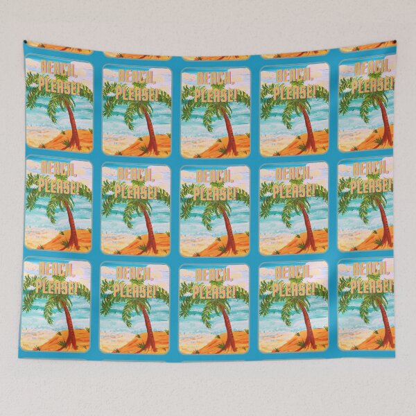 Item preview, Beach, Please! Beach painting by Texanlisa designed and sold by speakupandshine.