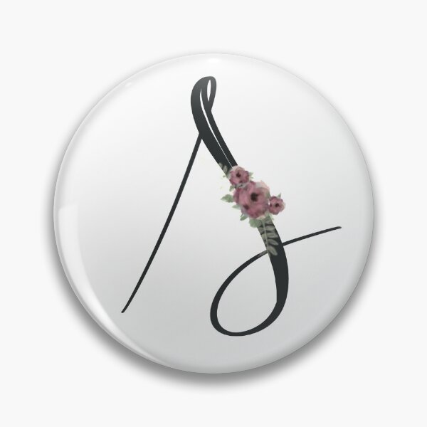 Item preview, Monogram Watercolored Flowers designed and sold by artbynicki.