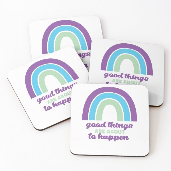 Item preview, Good Things Are About to Happen Rainbow designed and sold by Woggy-Doodles-.