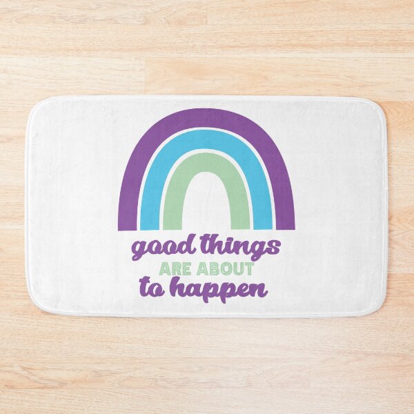 Item preview, Good Things Are About to Happen Rainbow designed and sold by Woggy-Doodles-.