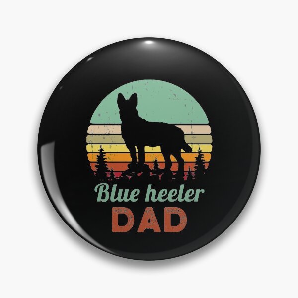 Artikelvorschau, Blue Heeler Dad T Shirt Blue Heeler Dog Shirt Dad Gift Dog Lover Gift Dog Dad Shirt Retro Vintage Gift Heeler Dog Dad Shirt entworfen und verkauft von corusmaiden.