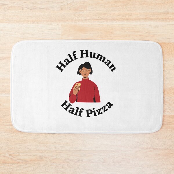 Item preview, Half Human Half Pizza Woman designed and sold by tiredandbored.