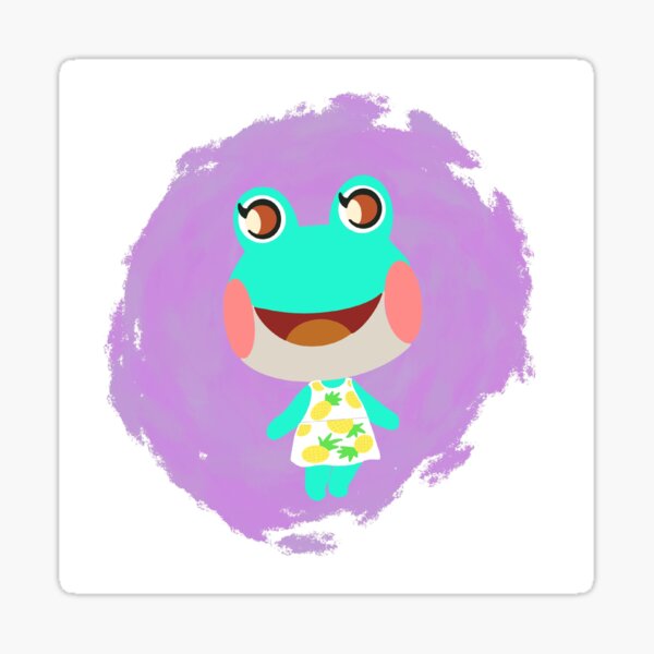 "Lily the Frog ACNH " Sticker for Sale by pasteycasey Redbubble