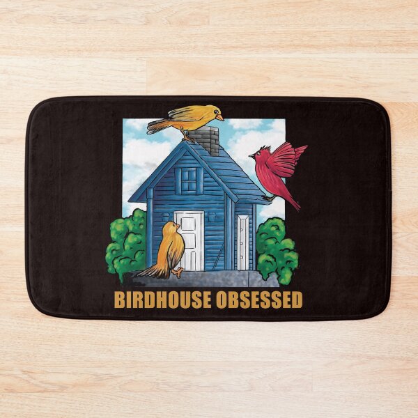 Item preview, Birdhouse Obsessed Funny Birder Birdwatching  designed and sold by larspat.