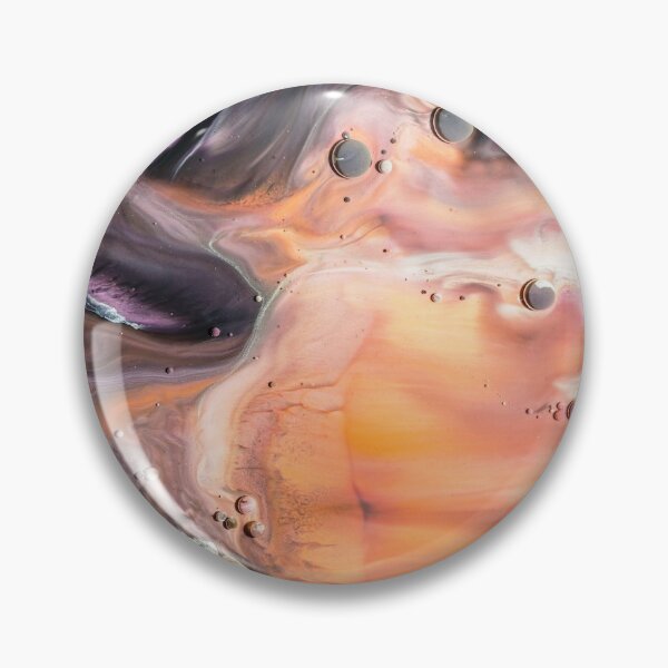 Item preview, Abstract Pouring Art in pink, purple and yellow designed and sold by Valdilana.