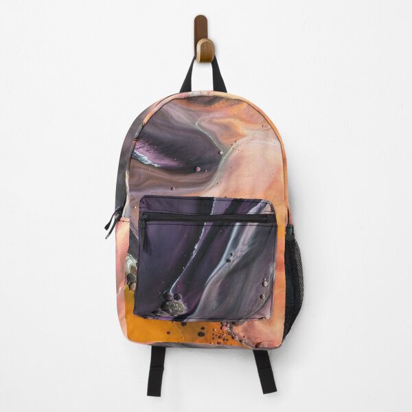 Item preview, Abstract Pouring Art in pink, purple and yellow designed and sold by Valdilana.