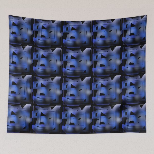 Item preview, Outside The Box (blue) designed and sold by ScarletPanda.