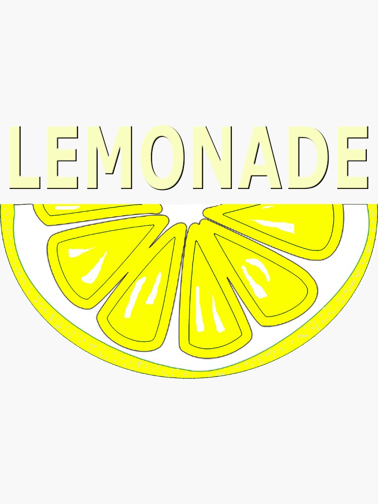 “Lemonade” Sticker by DrDesign | Redbubble