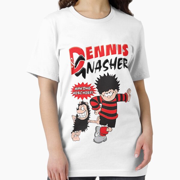 Item preview, Making Mischief. Classic Dennis the menace and Gnasher, vintage style.  designed and sold by TirnanOg020.