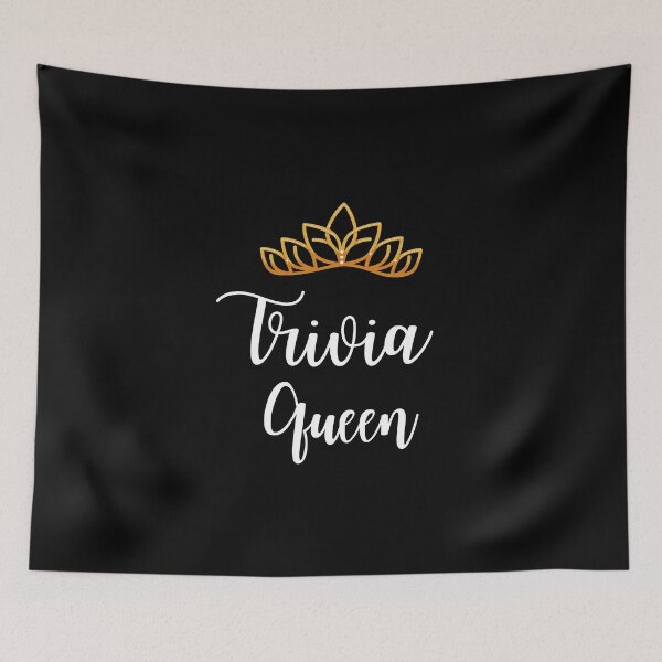 Item preview, Trivia Queen designed and sold by Cool-M-Apparel.