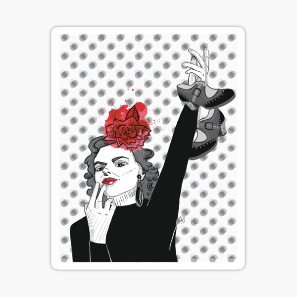 Vista previa del artículo con la obra «Flamenka POP», diseñado y vendido por Dancesevillanas.