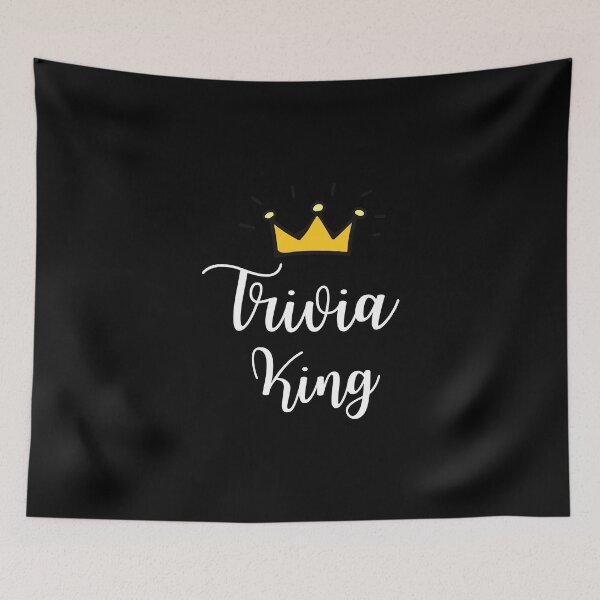 Item preview, Trivia King designed and sold by Cool-M-Apparel.