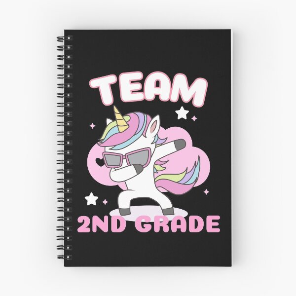 Item preview, Back To School 2nd Grade Dabbing Unicorn designed and sold by LadySaltwater.