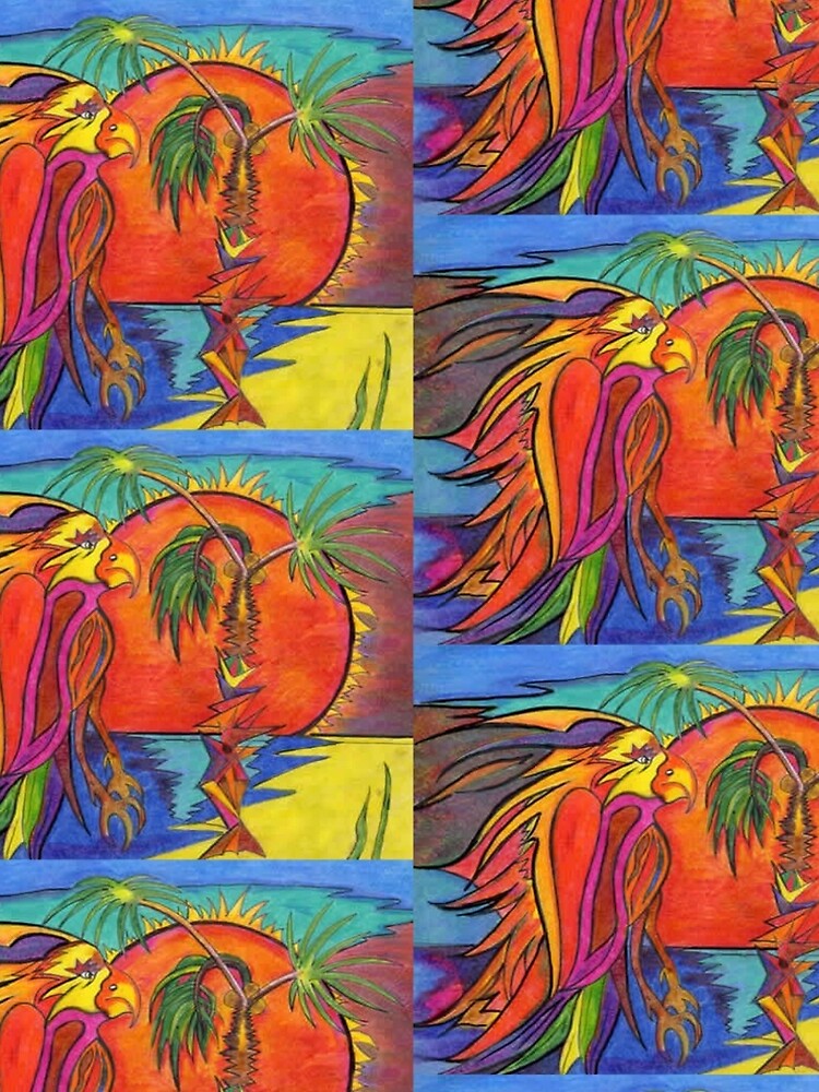 Thumbnail 4 of 4, A-Line Dress, FIREBIRD designed and sold by michaeltodd.