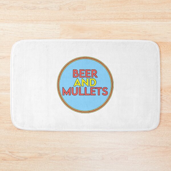 Item preview, Beer and mullets funny american meme designed and sold by Captain-Jackson.