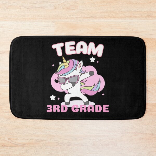 Item preview, Back To School 3rd Grade Dabbing Unicorn designed and sold by LadySaltwater.