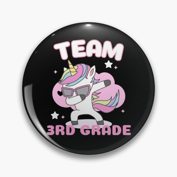 Item preview, Back To School 3rd Grade Dabbing Unicorn designed and sold by LadySaltwater.