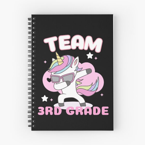 Item preview, Back To School 3rd Grade Dabbing Unicorn designed and sold by LadySaltwater.