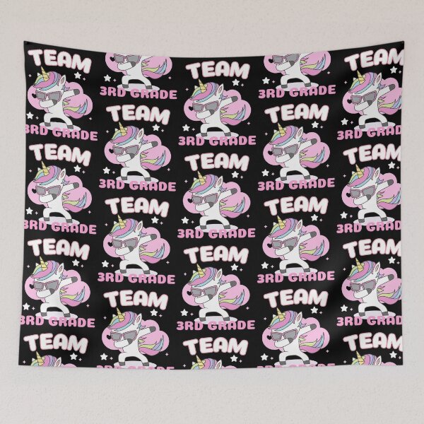 Item preview, Back To School 3rd Grade Dabbing Unicorn designed and sold by LadySaltwater.
