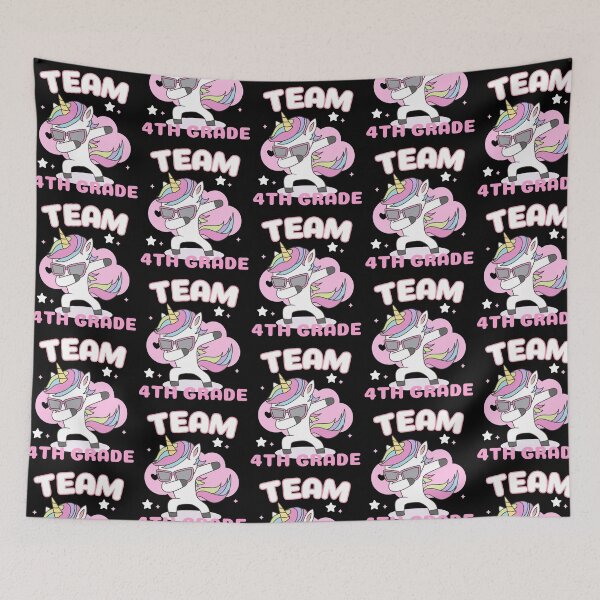 Item preview, Back To School 4th Grade Dabbing Unicorn designed and sold by LadySaltwater.