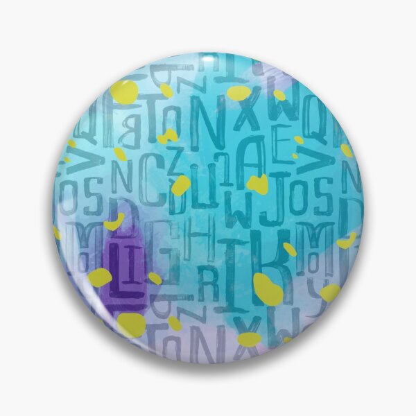 Item preview, random pattern with letters and harmonical colors designed and sold by sirhitto.