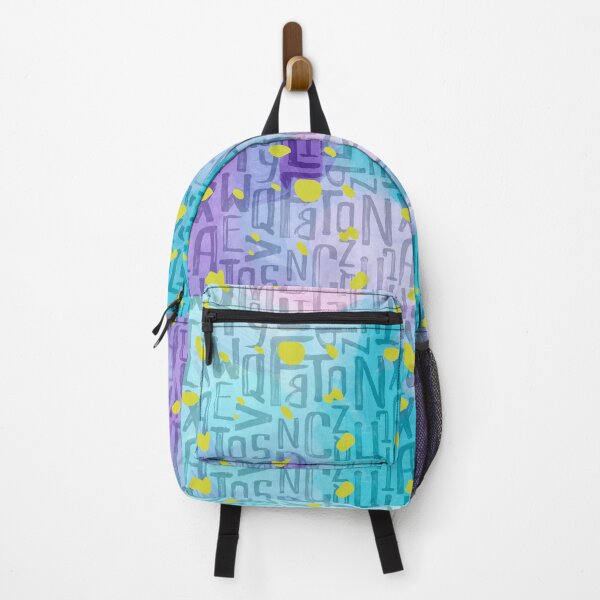 Item preview, random pattern with letters and harmonical colors designed and sold by sirhitto.