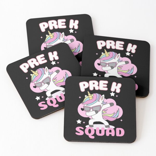 Item preview, Back To School Team Pre-K Dabbing Unicorn designed and sold by LadySaltwater.