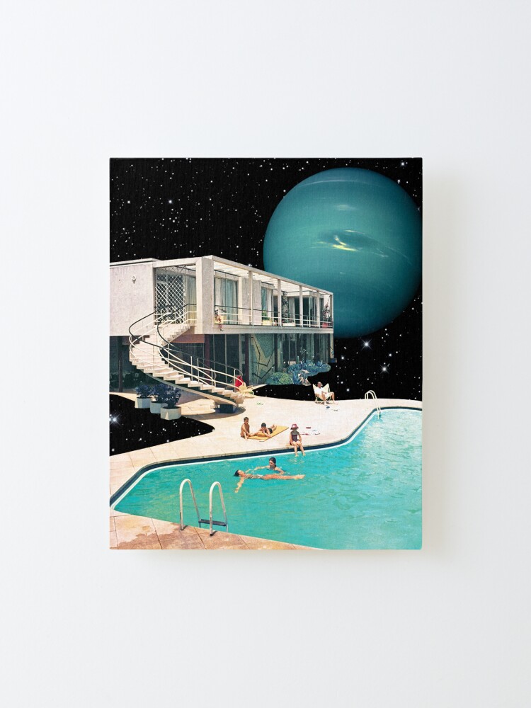Alternate view of Space Home Mounted Print