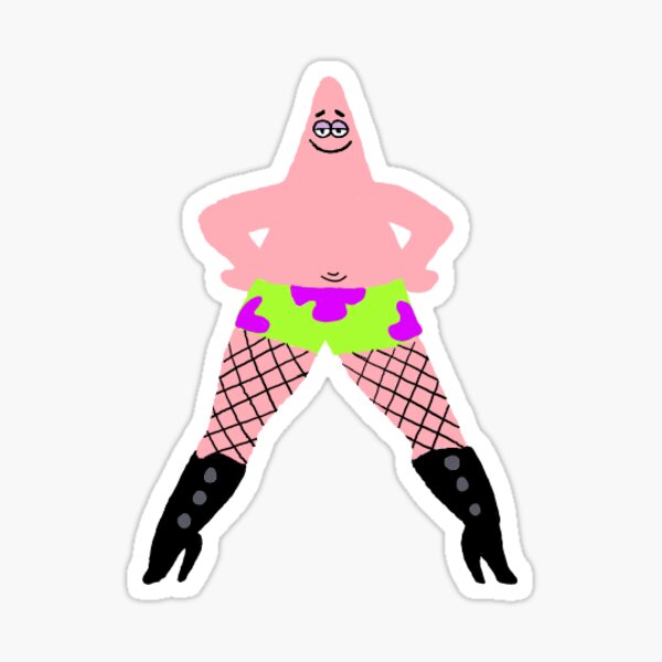 Patrick In Heels Sticker