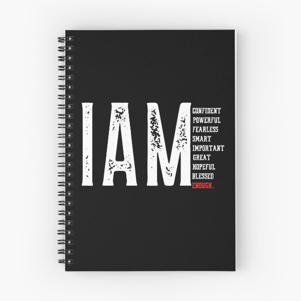 Item preview, I am positive affirmation designed and sold by Amine-Creation.