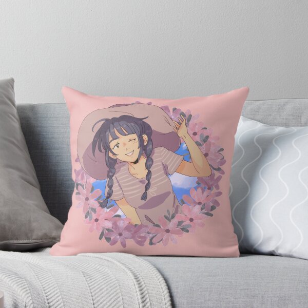 Artikelvorschau, ästhetisches Anime-Blumen-Mädchen-Design entworfen und verkauft von Phiiilo.