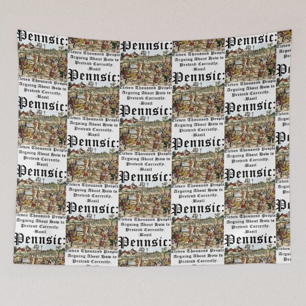 Item preview, Basil's Pennsic Quote designed and sold by Grimmsfield.